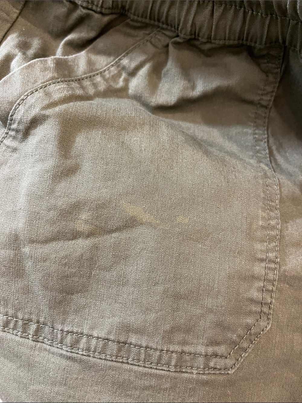 Pact woven twill drawstring short - Picture 3 of 4
